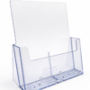 clear 8.5 inch brochure holder