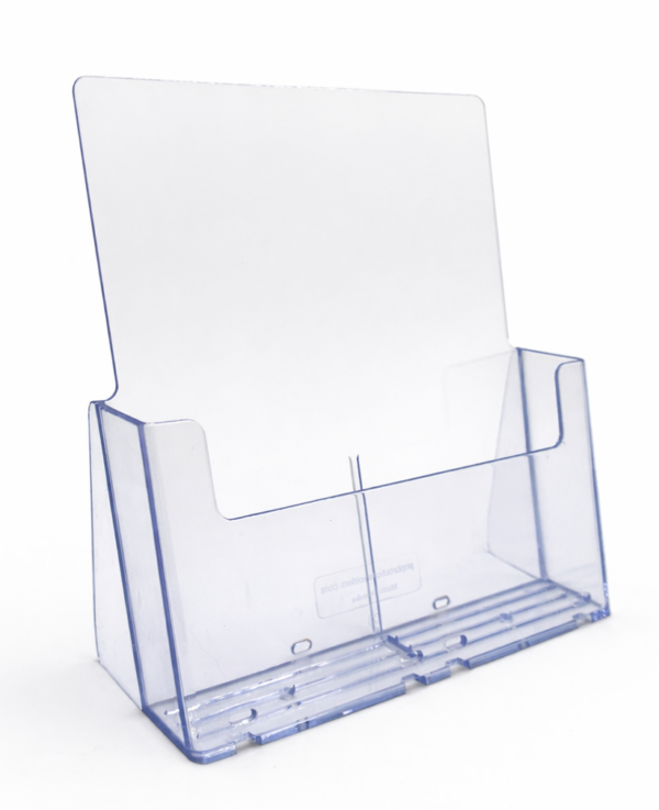 clear 8.5 inch brochure holder